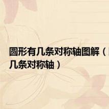 圆形有几条对称轴图解(圆形有几条对称轴)