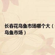 长春花鸟鱼市场哪个大（长春花鸟鱼市场）