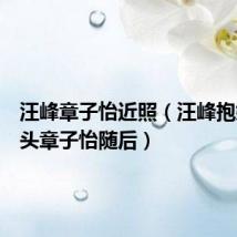 汪峰章子怡近照(汪峰抱娃走前头章子怡随后)