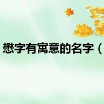 懋字有寓意的名字（懋）