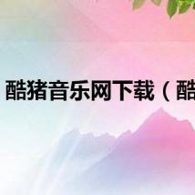 酷猪音乐网下载（酷猪）