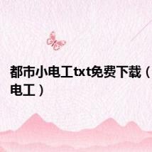 都市小电工txt免费下载（都市小电工）
