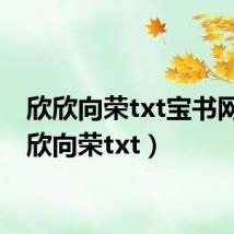 欣欣向荣txt宝书网（欣欣向荣txt）