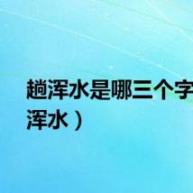 趟浑水是哪三个字（蹚浑水）