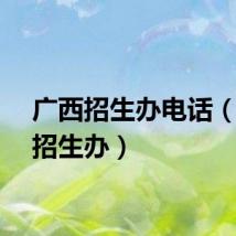 广西招生办电话(广西招生办)