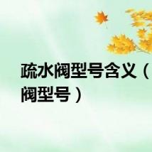 疏水阀型号含义（疏水阀型号）