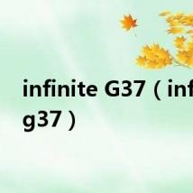 infinite G37(infiniti g37)