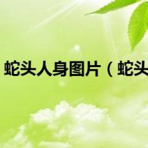蛇头人身图片（蛇头人）