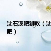 沈石溪吧狮吹（沈石溪吧）