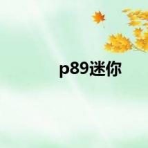 p89迷你