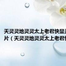 天灵灵地灵灵太上老君快显灵动画片(天灵灵地灵灵太上老君快显灵)