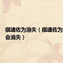 棋魂佐为消失（棋魂佐为为什么会消失）
