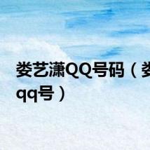 娄艺潇QQ号码(娄艺潇qq号)