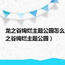 龙之谷绚烂主题公园怎么进(龙之谷绚烂主题公园)