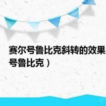赛尔号鲁比克斜转的效果(赛尔号鲁比克)
