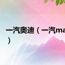 一汽奥迪(一汽mazda6)