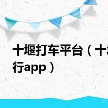十堰打车平台(十堰e出行app)