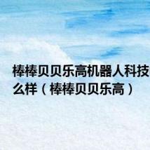 棒棒贝贝乐高机器人科技中心怎么样(棒棒贝贝乐高)