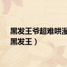 黑发王爷超难哄漫画（黑发王）
