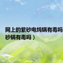 网上的紫砂电炖锅有毒吗(电紫砂锅有毒吗)