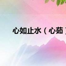 心如止水（心茹）