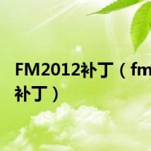 FM2012补丁（fm2010补丁）