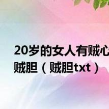 20岁的女人有贼心没有贼胆(贼胆txt)