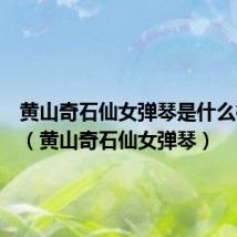 黄山奇石仙女弹琴是什么样子的（黄山奇石仙女弹琴）