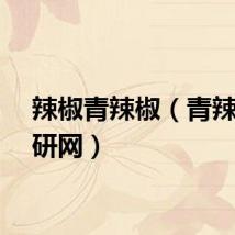 辣椒青辣椒（青辣椒考研网）