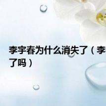 李宇春为什么消失了（李宇春死了吗）
