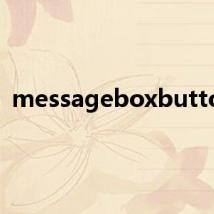 messageboxbuttons