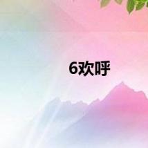 6欢呼