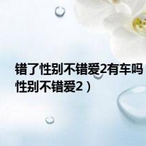 错了性别不错爱2有车吗(错了性别不错爱2)