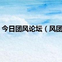 今日团风论坛（风团网）