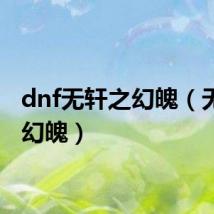 dnf无轩之幻魄(无轩之幻魄)