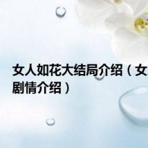 女人如花大结局介绍(女人如花剧情介绍)