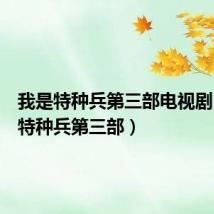 我是特种兵第三部电视剧(我是特种兵第三部)