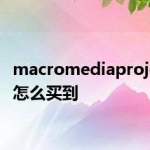 macromediaprojector怎么买到