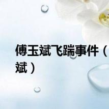 傅玉斌飞踹事件（傅玉斌）