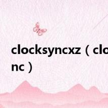 clocksyncxz(clocksync)