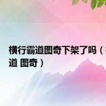 横行霸道图奇下架了吗(横行霸道 图奇)