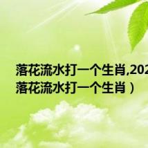落花流水打一个生肖,2021年(落花流水打一个生肖)