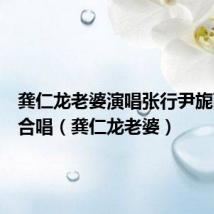 龚仁龙老婆演唱张行尹旎两个人合唱(龚仁龙老婆)