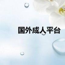 国外成人平台