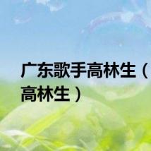广东歌手高林生（歌手高林生）