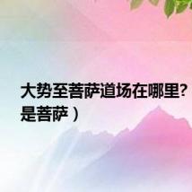 大势至菩萨道场在哪里?(大致是菩萨)