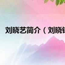 刘晓艺简介（刘晓锦）