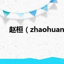 赵桓(zhaohuan)