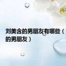 刘美含的男朋友有哪些(刘美含的男朋友)