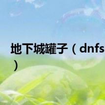 地下城罐子(dnfss罐子)
